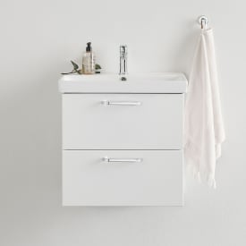 Bathlife Yster møbelpakke, med servant, 56x32x55 cm, hvit