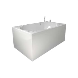 Westerbergs Norden 160 Comfort Superior soft boblebad, 1570x900 mm, akryl, hvit