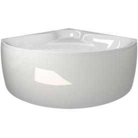 Westerbergs Ocean 130C badekar, hjørne, 1275x1275 mm, akryl, hvit