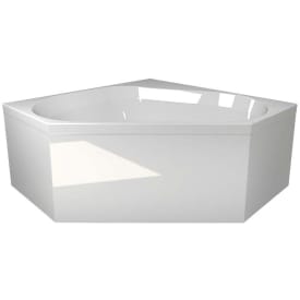 Westerbergs Motion 140C badekar, hjørne, 1400x1400 mm, akryl, hvit
