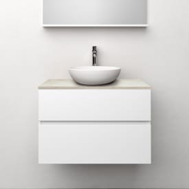 Westerbergs Himmel servantskap, 80x45.3 cm, hvit