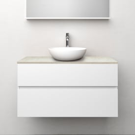 Westerbergs Himmel servantskap, 100x45.3 cm, hvit