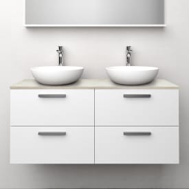 Westerbergs Jord servantskap, 120x45.3 cm, hvit