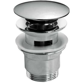 Noro bunnventil, push-open, krom