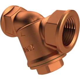 Snavssamler Blyfri rødgods Indvendigt gevind Rp 11/2"