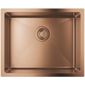 K700 køkkenvask, 45x55 cm, kobber