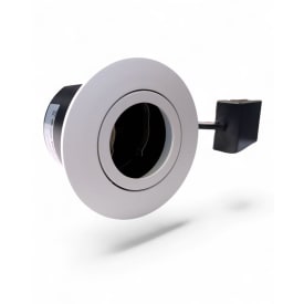 HiluX D10 Indbygningsspot Udendørs GU10, Hvid