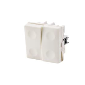 Fesh Curveline kroneafbryder, 1 modul, hvid