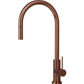 Scandtap Accent køkkenarmatur, udtrækstud, børstet kobber