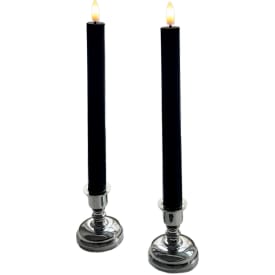 Veli Line LED kronelys, batteri, 15,5 cm, 2-pak