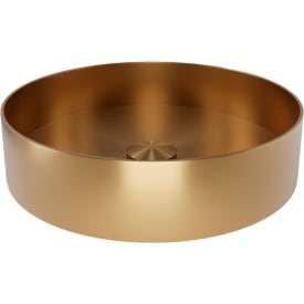 Scandtap Rare R tvättställ, Ø37,5 cm, borstad mässing