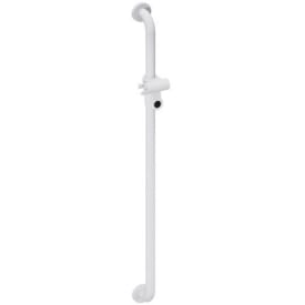 Hewi 801 støttegreb/brusestang, 110 cm, mat hvid