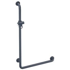 Hewi 801 L støttegreb/brusestang, 60x110 cm, mat antracit