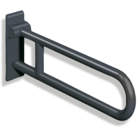 Hewi Serie 801 armstøtte, 75 cm, antracit