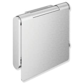 Hewi toiletrulleholder, børstet stål