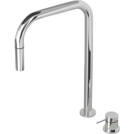 Scandtap Harmonised K2P Square köksblandare, polerat stål
