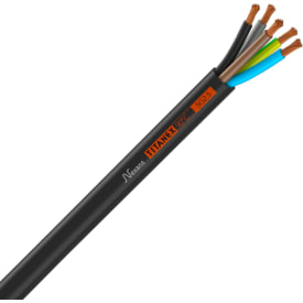 50 meter Nexans Titanex gummikabel 5G2,5 mm²