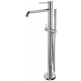 Strømberg Ligro fritstående kar/bruserbatteri, krom