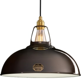 Coolicon Original 1933 pendellampa, brun, Ø40 cm