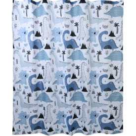 Hefe Dino badeforhæng, 180x200 cm