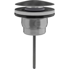 Scandtap universal bundventil, push-open, børstet stål