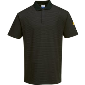 Portwest ESD polo T-shirt, Sort, 2XL