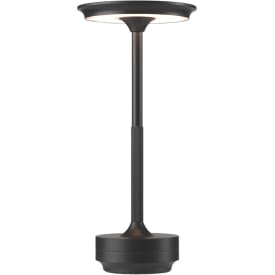 Nordic Light Skagen oppladbar LED-lampe, svart