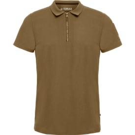 Terrax polo T-shirt, Camel, L