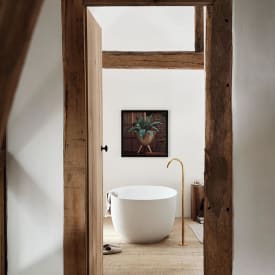 Vola 090FM kartut, gulvstående, 800x200 mm (hxd), rustfritt stål