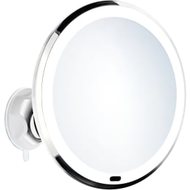 Beslagsboden Glow makeup spejl med lys, krom