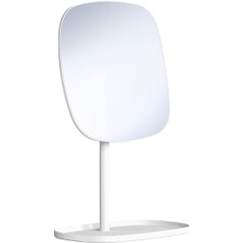 Beslagsboden Satin Square makeup spejl, hvid