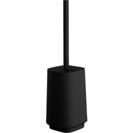 Beslagsboden Satin Square toiletbørste, sort