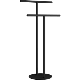 Smedbo Outline håndklædeholder, sort