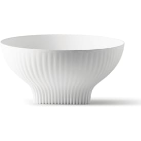 Bathco Cervino toppmontert servant, Ø38 cm, hvit matt