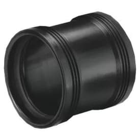 Wavin Wafix 75 mm PP løpemuffe, sort