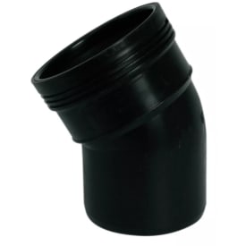 Wavin Wafix 75x30° PP bend, sort