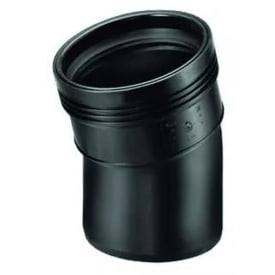 Wavin Wafix 75x15° PP bend, sort