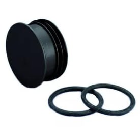 Wavin Wafix 110 mm PP ters for spissende, sort