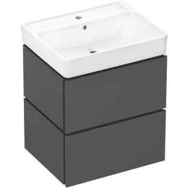 Hansgrohe Xilesa E møbelpakke, 60x48 cm, mat antracit