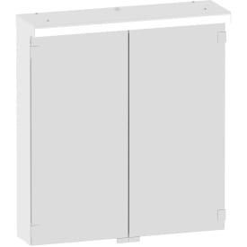 Kriss Skandi Nora spejlskab med lys, 60x70 cm, hvid