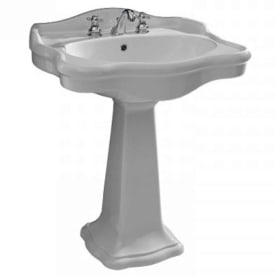 Lavabo Contea Retro håndvask, 72x56 cm, hvid