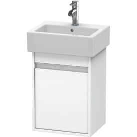 Duravit Ketho tvättställsunderskåp, 40x55 cm, höger, matt vit