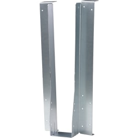 10 stk Bjælkesko, I-I, m/udadvendt flige, 70 x 400 x 1,25 mm