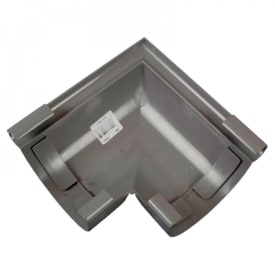 Rodena udvendig gering, 90°, nr. 10. 250 mm, plast