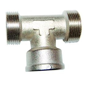 Alupex tee, 24 mm x 1/2"