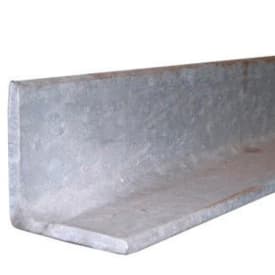 Vinkelstål, 40/40/4mm , galvaniseret, 2 meter