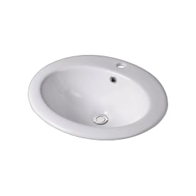 Lavabo Studio 510 servant, 51x45 cm, hvit