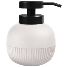 Spirella Gino sæbedispenser, mat hvid