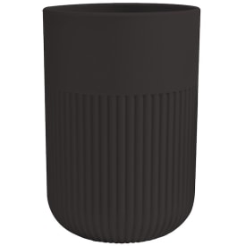 Spirella Gino tandborstmugg, matt svart