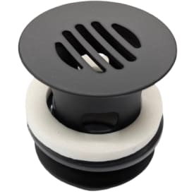 Bundventil, tvangsåben, mat sort